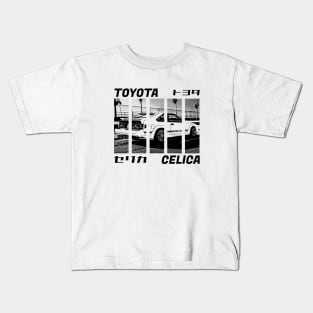 TOYOTA CELICA 2800GT A60 Black 'N White 3 Kids T-Shirt